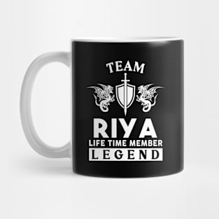 Riya Name T Shirt - Riya Life Time Member Legend Gift Item Tee Mug